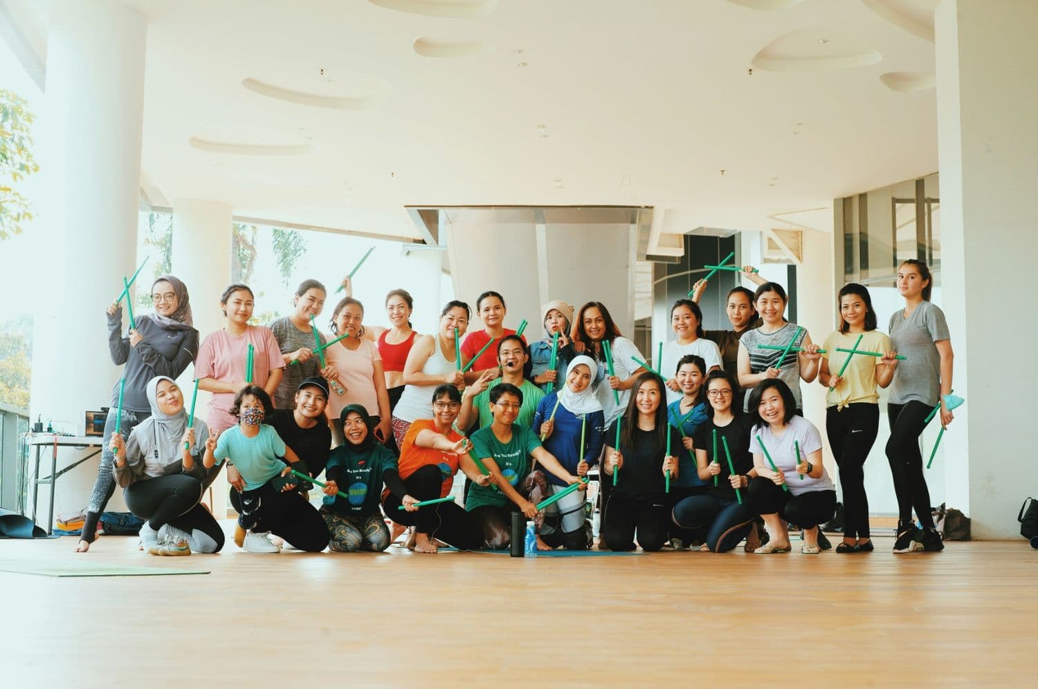 Wellness workshop in progress